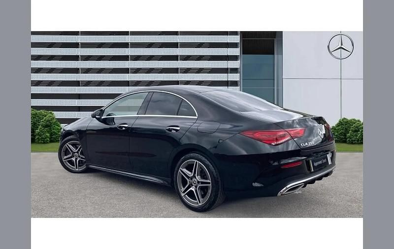 Used Mercedes CLA200 AMG Line Premium Plus 161 HP (118 kW) 2022 Black Coupe