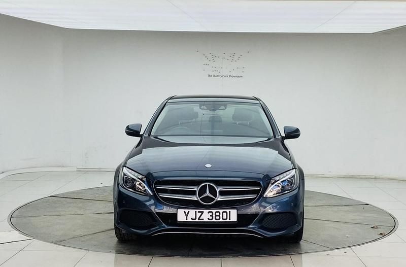 Begagnad Mercedes C350e 2016 Grå Sedan