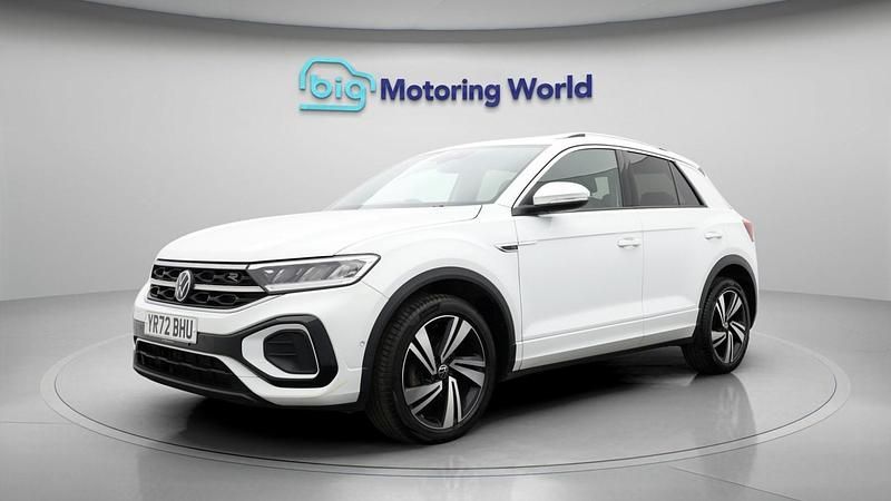 Used VW T-Roc R-line 148 HP (108 kW) 2022 White SUV