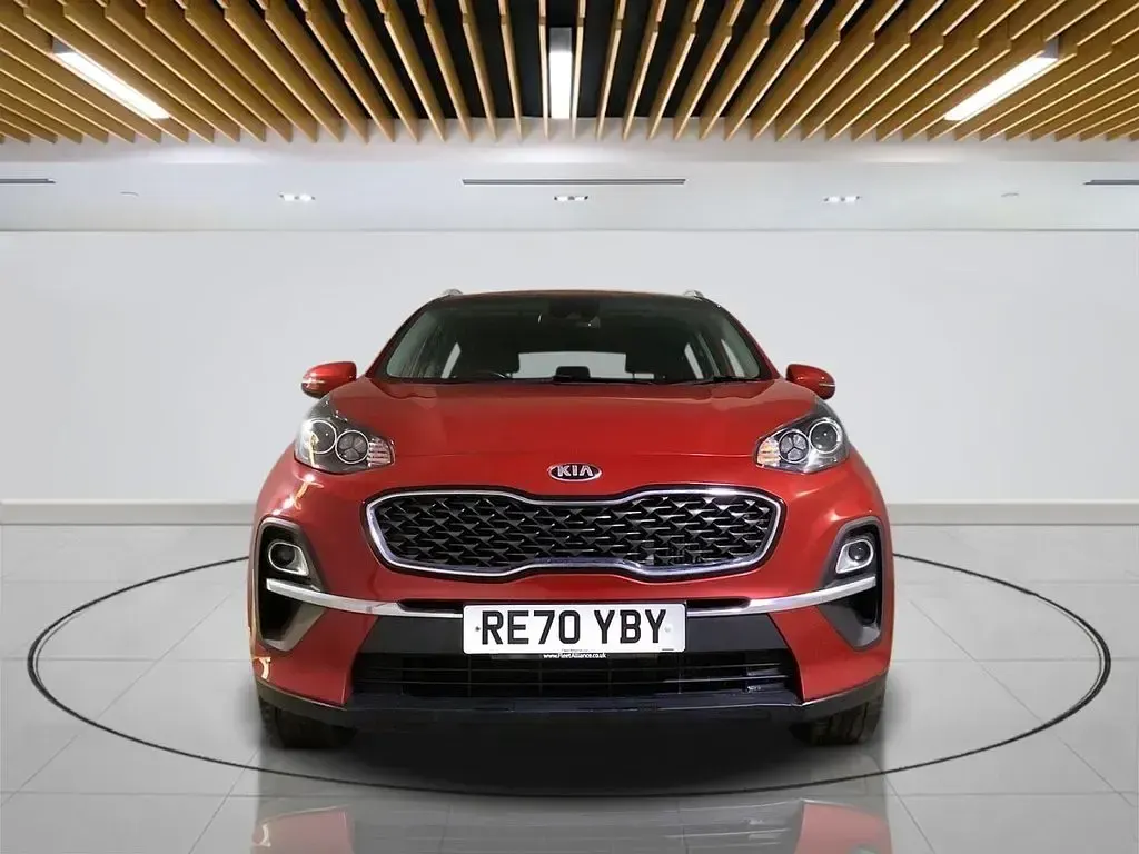 Used Kia Sportage 136 HP (100 kW) 2021 Red SUV