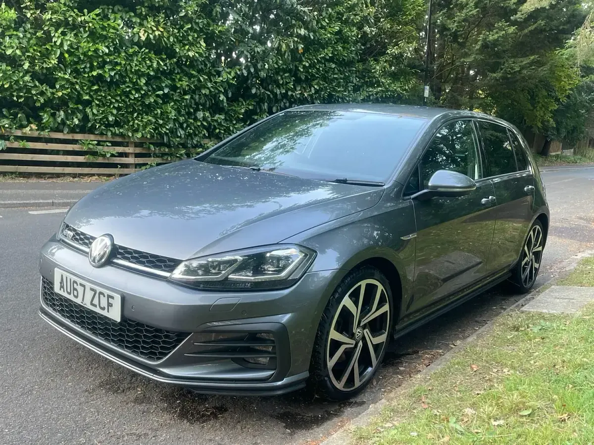 Used VW Golf VII GTD 150 HP (110 kW) 2017 Grey Hatchback