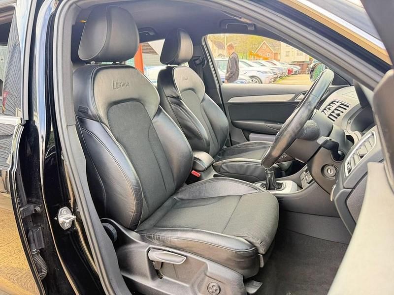 Używany Audi Q3 S-Line 150 KM (110 kW) 2017 Czarny SUV