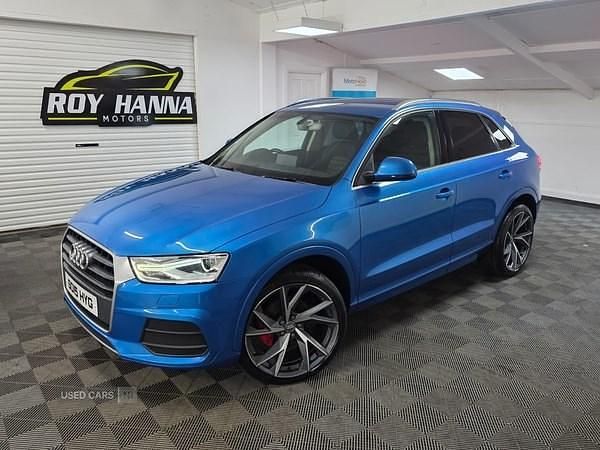 Used Audi Q3 Design 150 HP (110 kW) 2015 Blue SUV