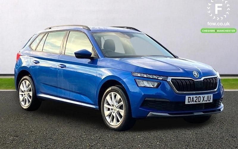 Used Skoda Kamiq SE 116 HP (85 kW) 2020 Blue SUV