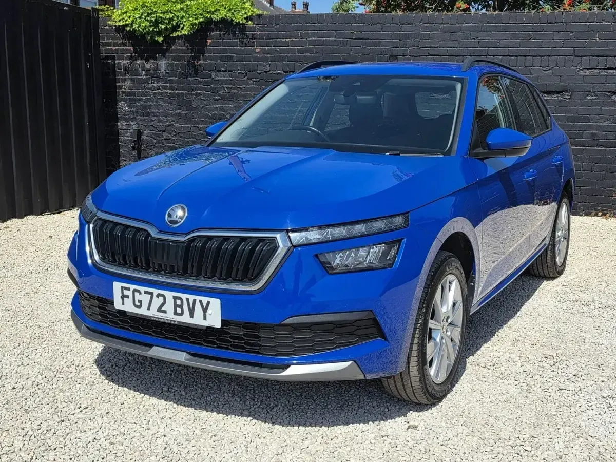 Used Skoda Kamiq SE 108 HP (79 kW) 2022 Blue SUV