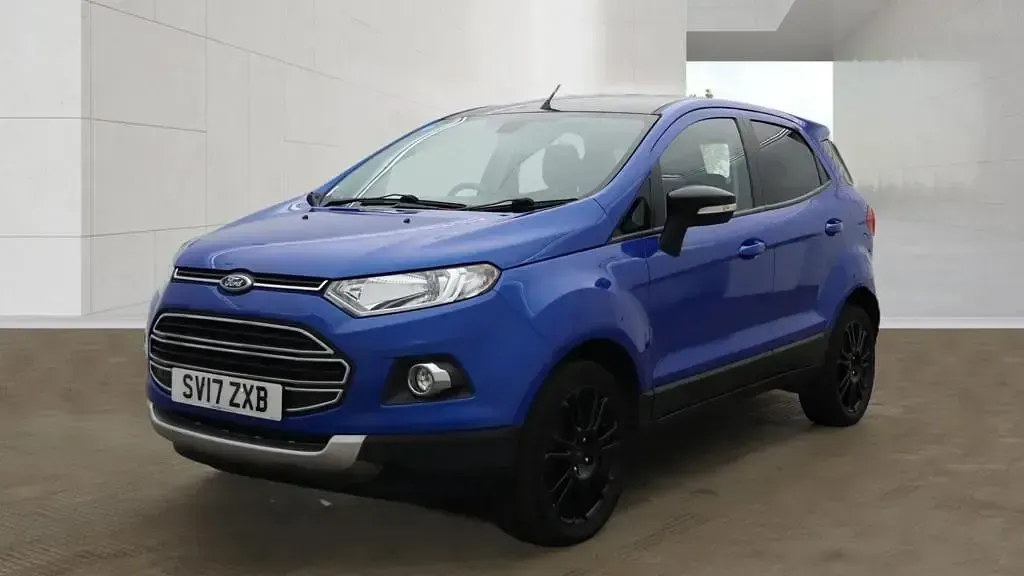 Used Ford Ecosport Titanium S 140 HP (102 kW) 2017 Blue SUV