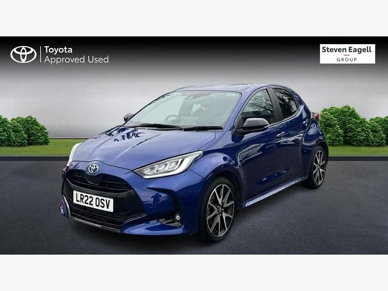 Used Toyota Yaris Hybrid 2022 Blue Hatchback