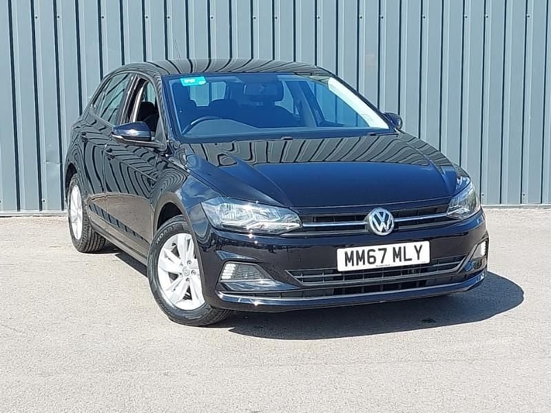 Black Used 2018 VW Polo SE Hatchback | £9,998 (Fair price) - Image 1/4