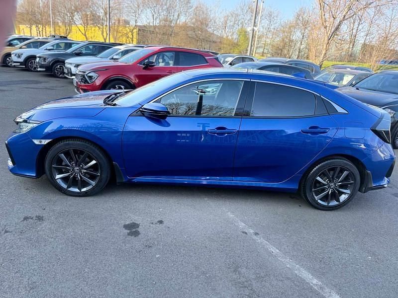 Used Honda Civic SR 126 HP (92 kW) 2022 Blue Hatchback