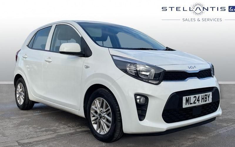Used Kia Picanto 67 HP (49 kW) 2024 White Hatchback