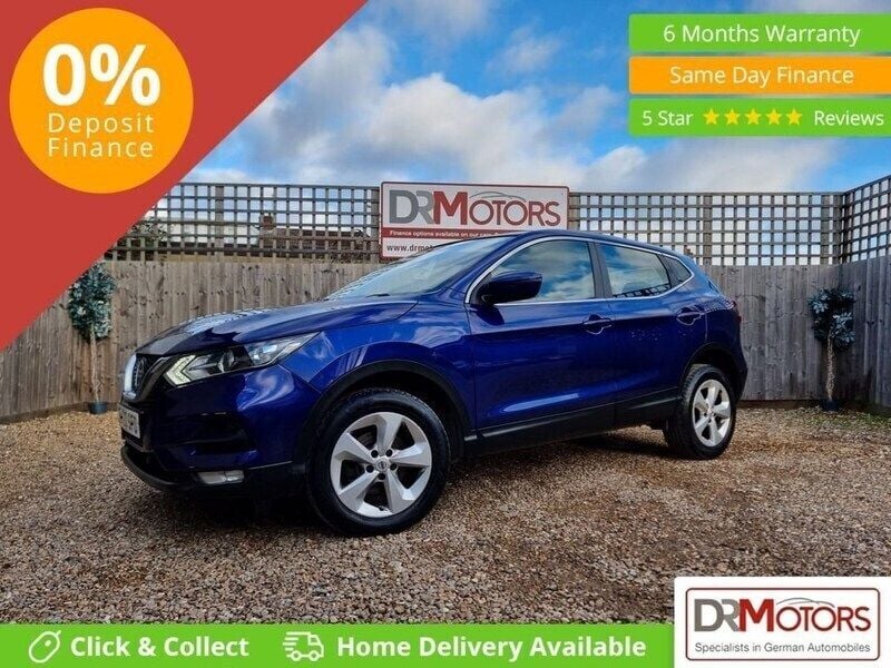 Blue Used 2020 Nissan Qashqai Acenta Premium SUV | £7,540 (Good price) - Image 1/4