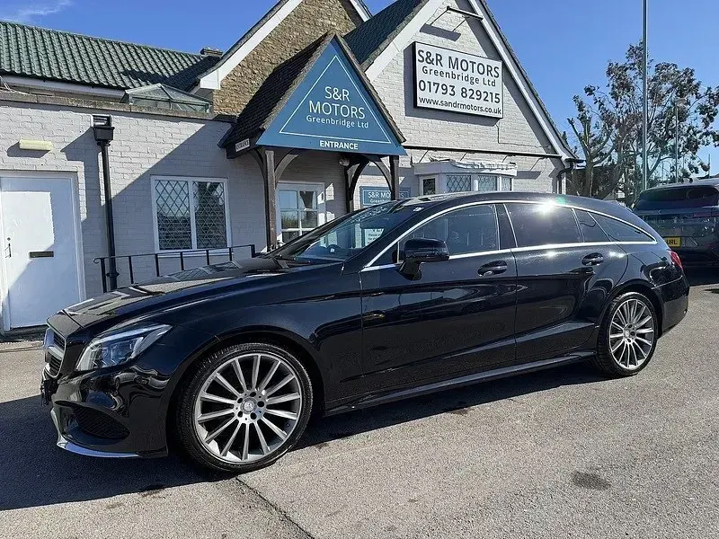 Usado Mercedes CLS220 AMG Line Premium 2017 Preto Carrinha