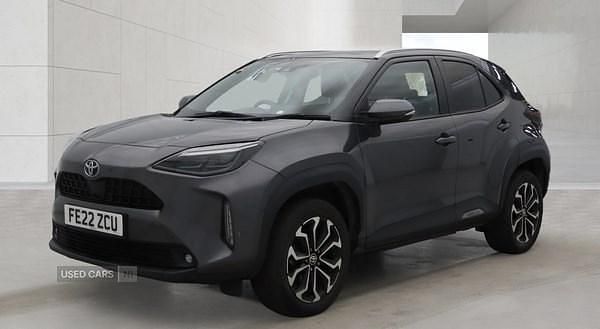 Used Toyota Yaris Hybrid Design 2022 Grey Hatchback