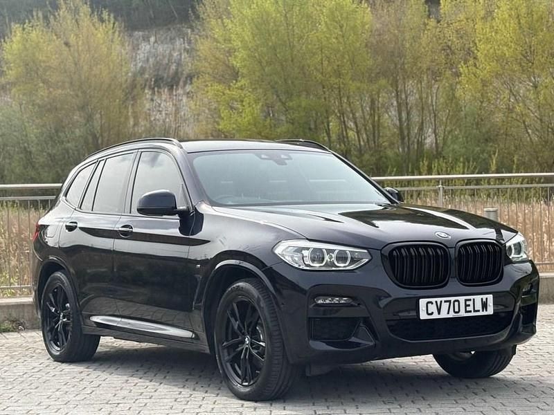 Used BMW X3 M Sport 190 HP (139 kW) 2020 Black SUV