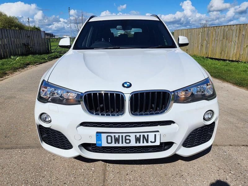 Begagnad BMW X3 M Sport 190 HK (139 kW) 2016 Vit SUV