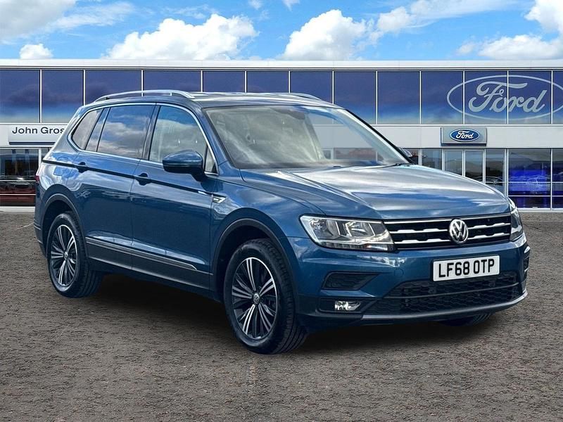 Blue Used 2018 VW Tiguan Allspace SE SUV | £18,795 (Fair price) - Image 1/3