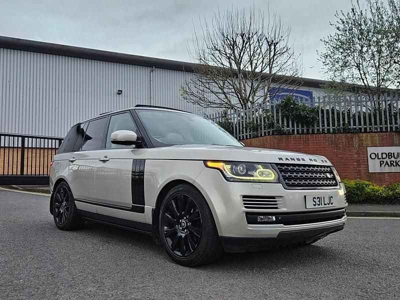 Begagnad Land Rover Range Rover Autobiography 2013 Guld SUV