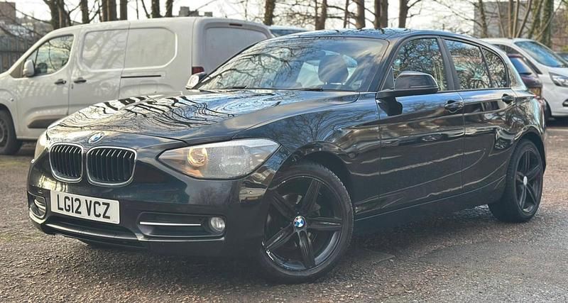 Used BMW 116 Sport Line 2012 Black Hatchback
