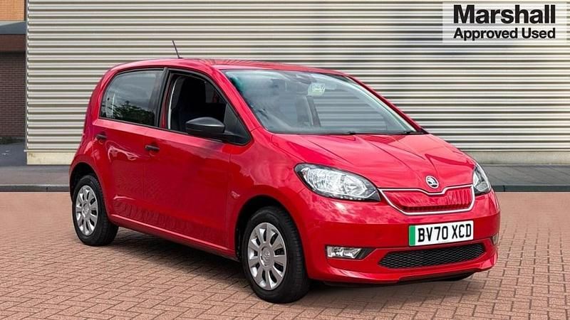 Red Used 2020 Skoda Citigo-e IV SE Hatchback | £9,677 - Image 1/4