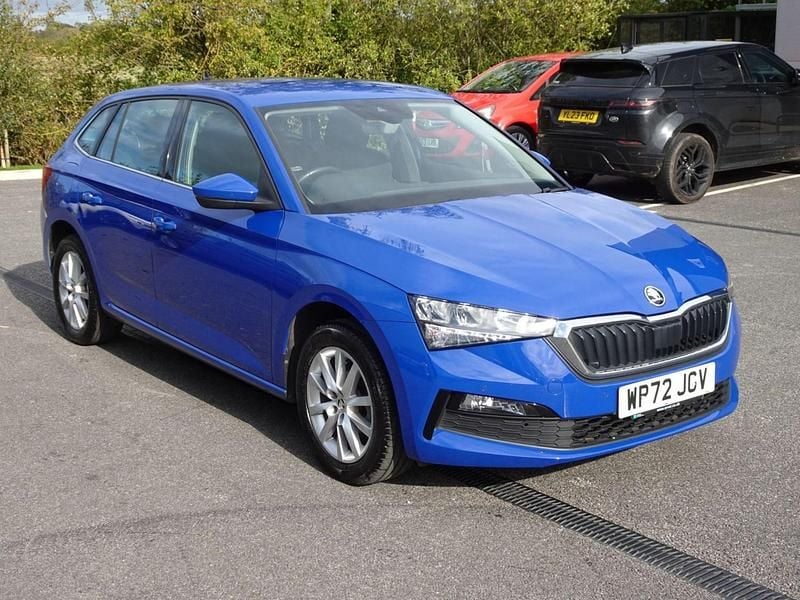 Blue Used 2023 Skoda Scala SE Technology Hatchback | £12,350 (Fair price) - Image 1/4
