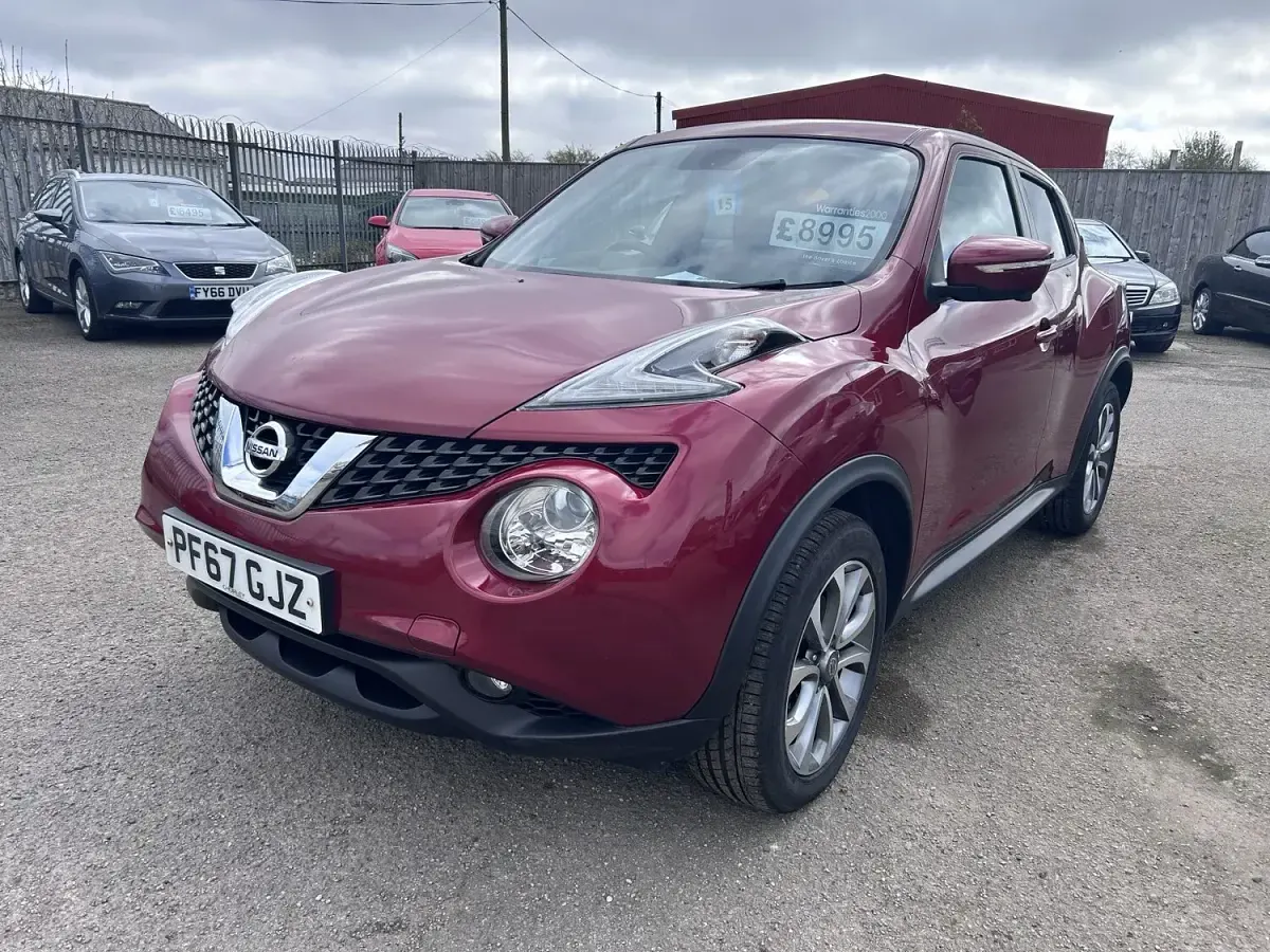 Used Nissan Juke Tekna 2018 Red SUV