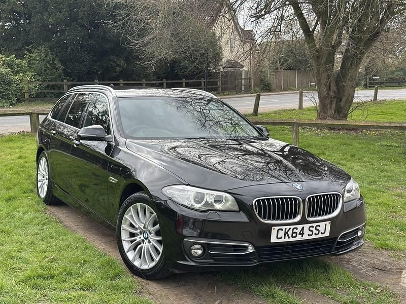 Used BMW 520 Luxury Line 2014 Black Estate