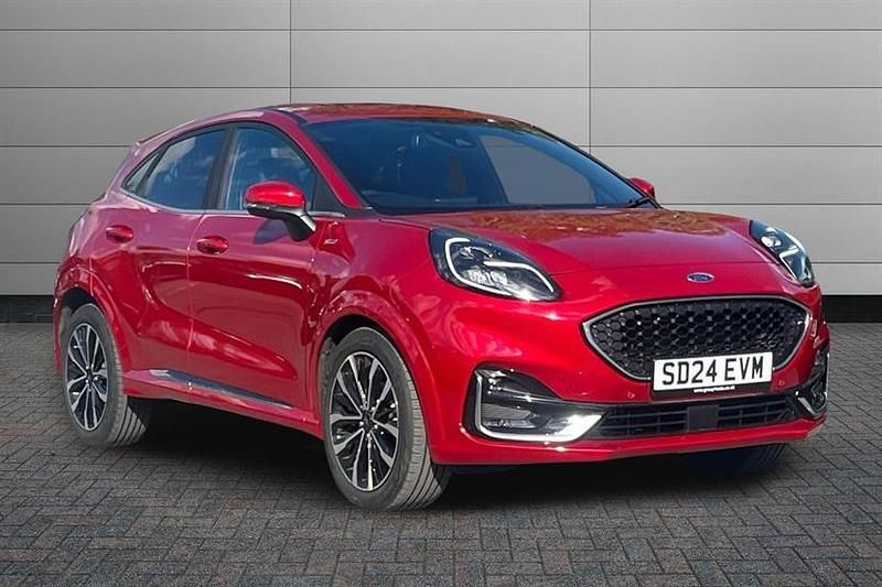 Fantastic red Used 2024 Ford Puma ST-Line Hatchback | £18,725 (Fair price) - Image 1/2