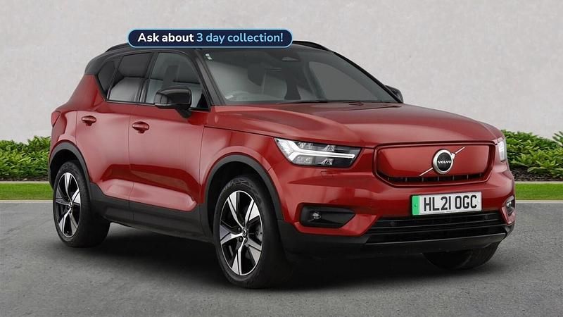 Red Used 2021 Volvo XC40 Plus SUV | £23,849 (Fair price) - Image 1/4
