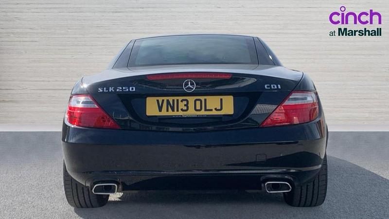 Begagnad Mercedes SLK250 204 HK (150 kW) 2013 Svart Cab