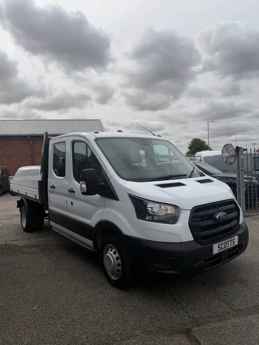 Used Ford Transit 130 HP (95 kW) 2023 White Van