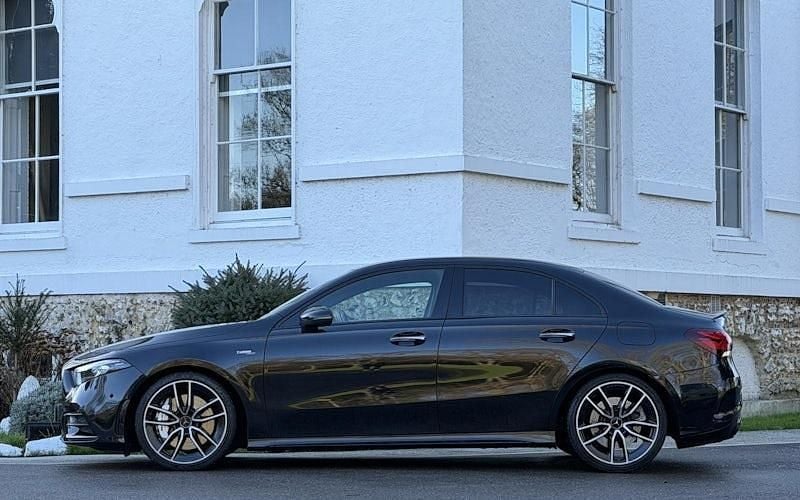 Used Mercedes A35 AMG Premium 306 HP (225 kW) 2021 Black Sedan
