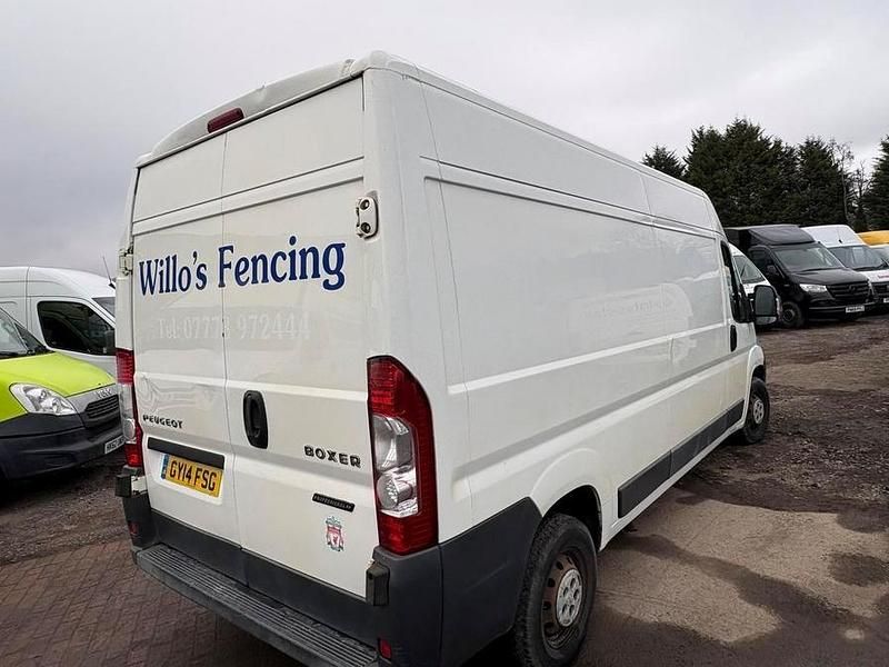 Second-hand Peugeot Boxer 130 CP (95 kW) 2014 Alb Van