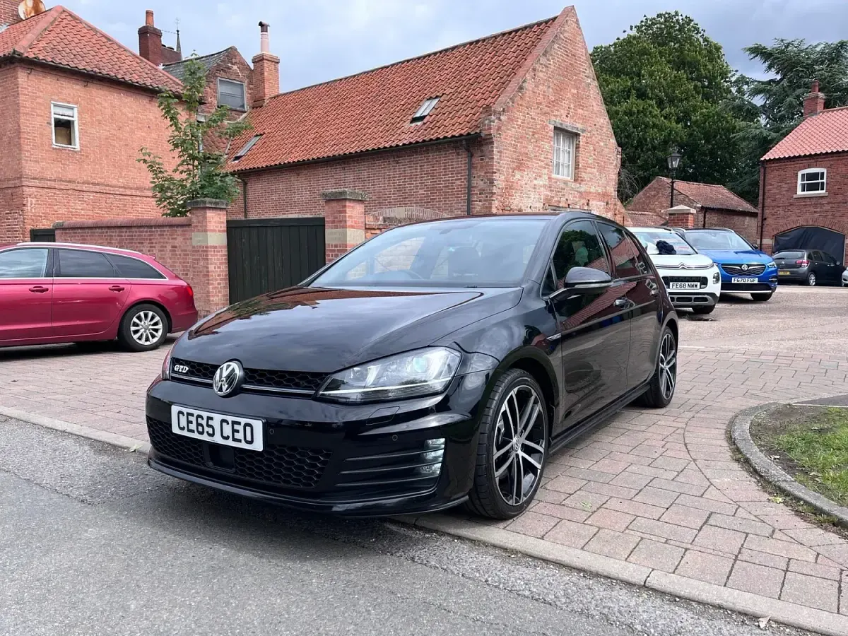 Used VW Golf VII GTD 2015 Black Hatchback