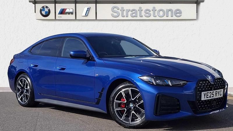 Blue Used 2025 BMW 420 Gran Coupé M Sport Coupe | £36,250 (Fair price) - Image 1/4