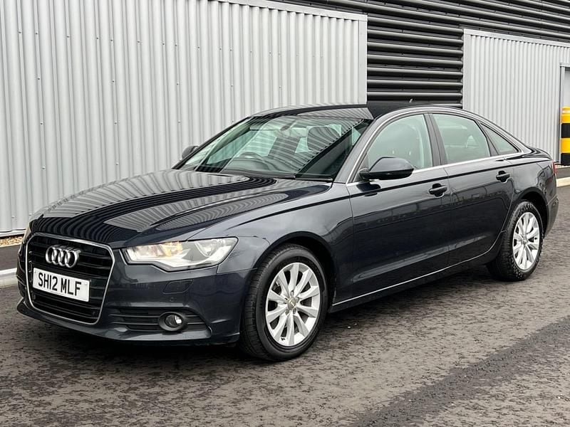 Used Audi A6 2012 Blue Sedan