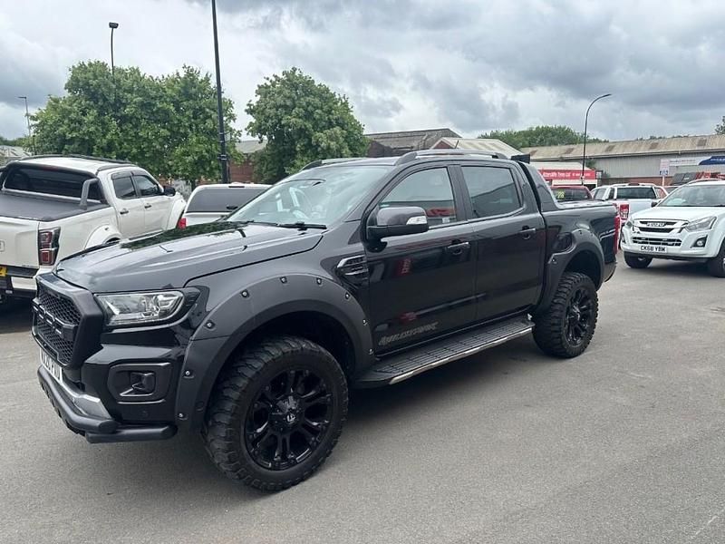 Black Used 2020 Ford Ranger Wildtrack Pickup | £16,495 (Fair price) - Image 1/4