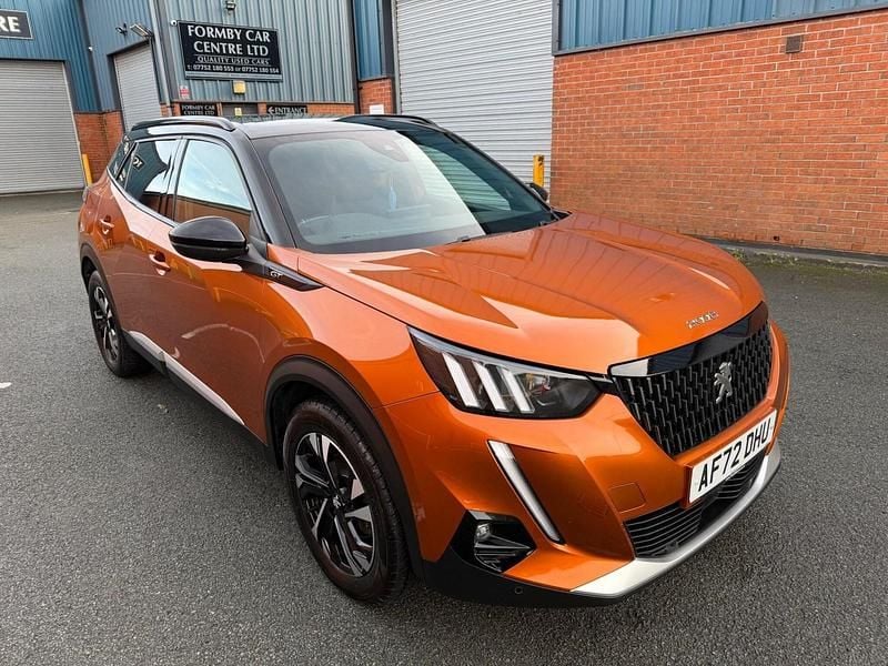 Orange Used 2022 Peugeot 2008 GTi SUV | £13,000 (Good price) - Image 1/4