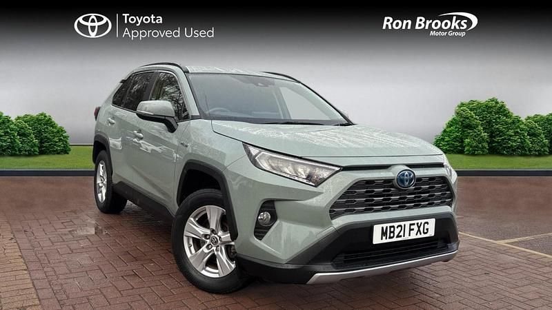 Green Used 2021 Toyota RAV4 Estate | £23,850 (Super price) - Image 1/4