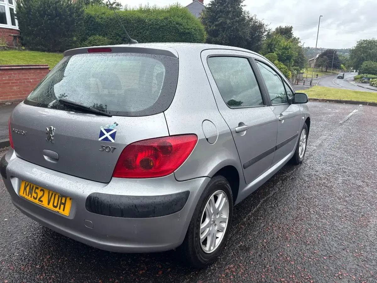 Used Peugeot 307 109 HP (80 kW) 2002 Grey Hatchback