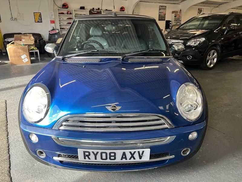 Used Mini Cooper Cabriolet 115 HP (84 kW) 2008 Blue Cabriolet