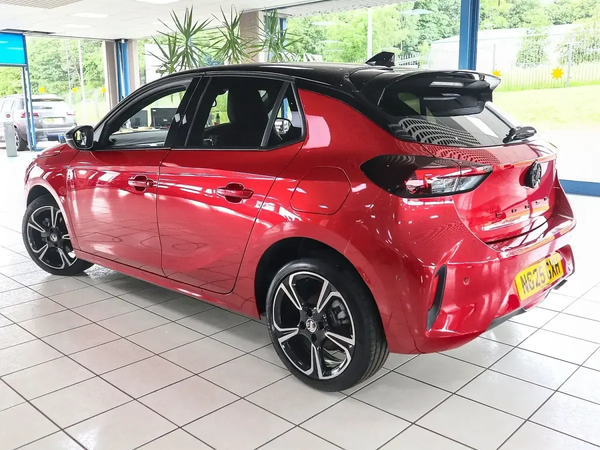 Used Vauxhall Corsa Ultimate 100 HP (73 kW) 2025 Red Hatchback