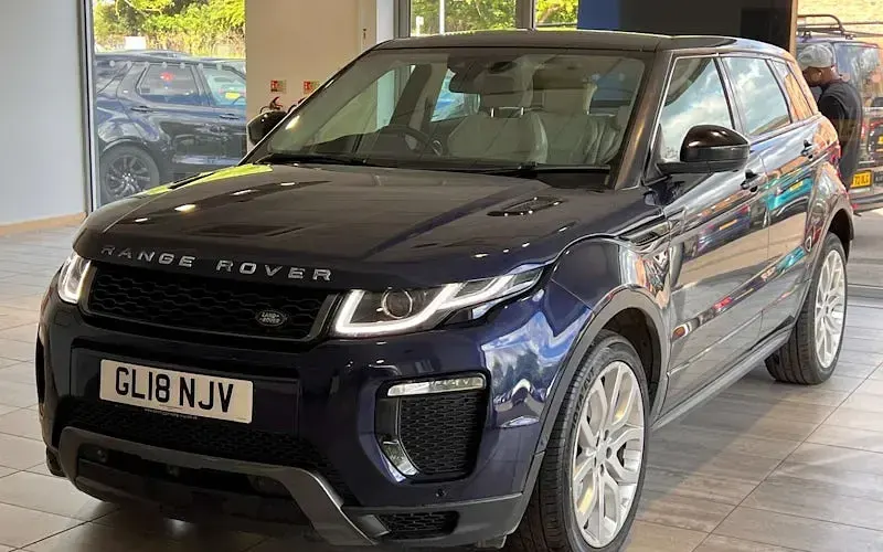 Used Land Rover Range Rover evoque HSE Dynamic 179 HP (131 kW) 2018 Blue SUV