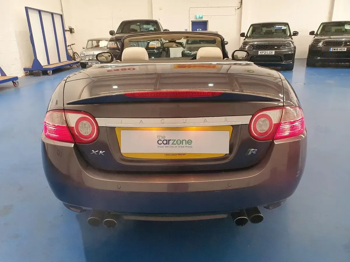 Used Jaguar XKR Supercharged 420 HP (308 kW) 2007 Grey Cabriolet