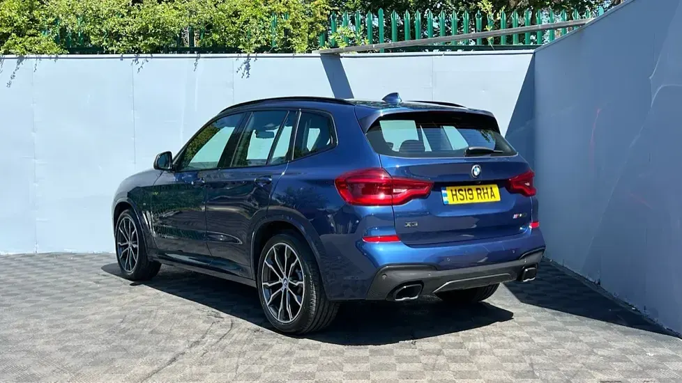 Used BMW X3 M Sport 349 HP (256 kW) 2019 Blue SUV