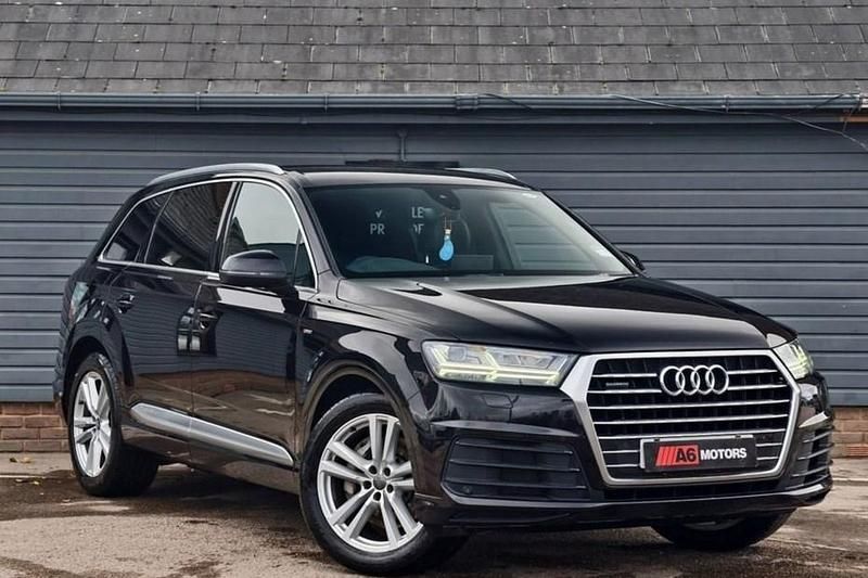 Black Used 2019 Audi Q7 S-Line SUV | £22,989 (Good price) - Image 1/1