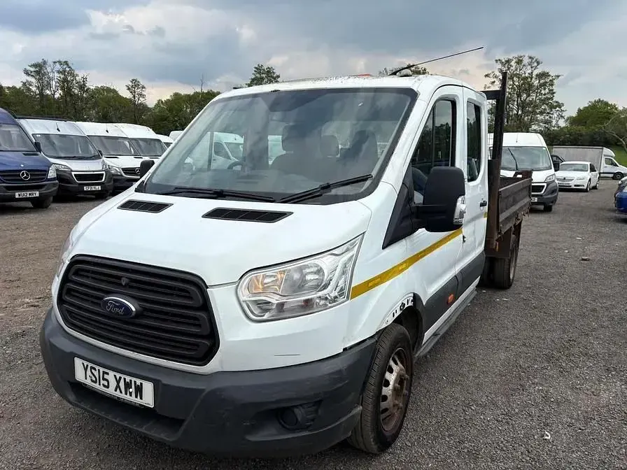 Używany Ford Transit 125 KM (91 kW) 2015 Biały Kabriolet