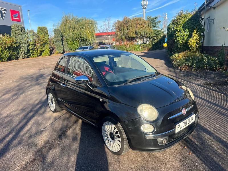 Used Fiat 500 Pop 69 HP (50 kW) 2008 Black Hatchback
