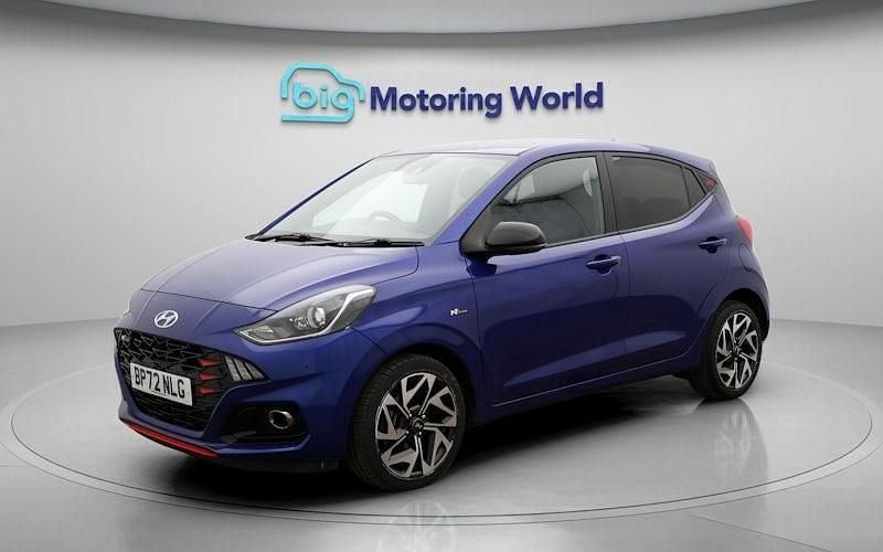 Used Hyundai i10 N Line 101 HP (74 kW) 2023 Blue Hatchback