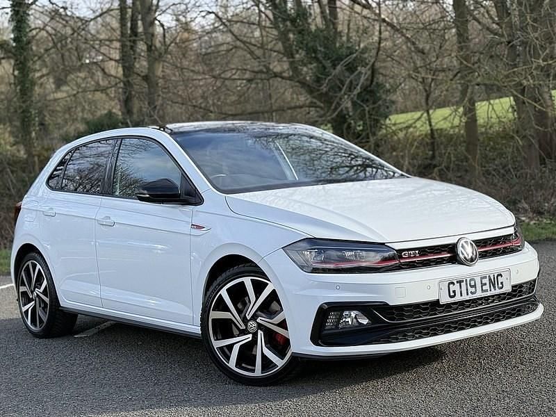 Used VW Polo GTI 200 HP (147 kW) 2019 White Hatchback