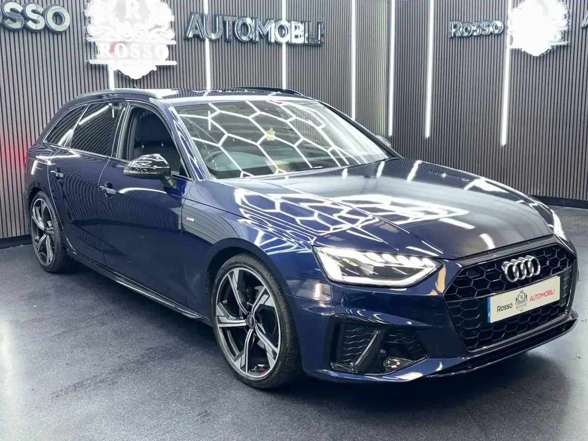 Used Audi A4 Black Edition 2024 Blue Estate